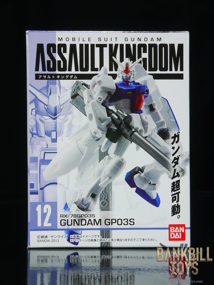 กันดั้ม Bandai Candy Toy Mobile Suit Gundam Assault Kingdom 3 No.12 RX-78GP03S Gundam "Dendrobium Stamen"