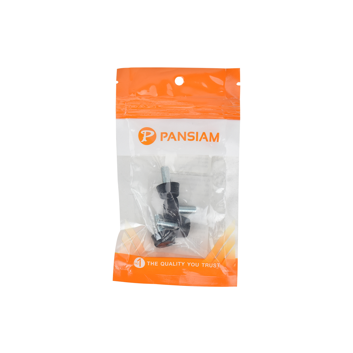 PANSIAM สกรูปรับระดับ 16 มิล M6x16 มิลสีดำ+แป้นรองสกรู AS-616B+AP12-60Y