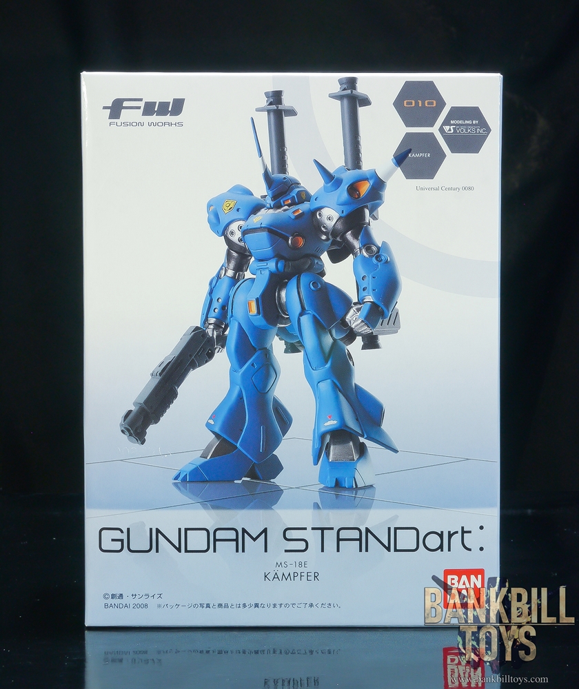 กันดั้ม Bandai Candy Toy FW Gundam STANDart: 3 No.010 MS-18E Kampfer