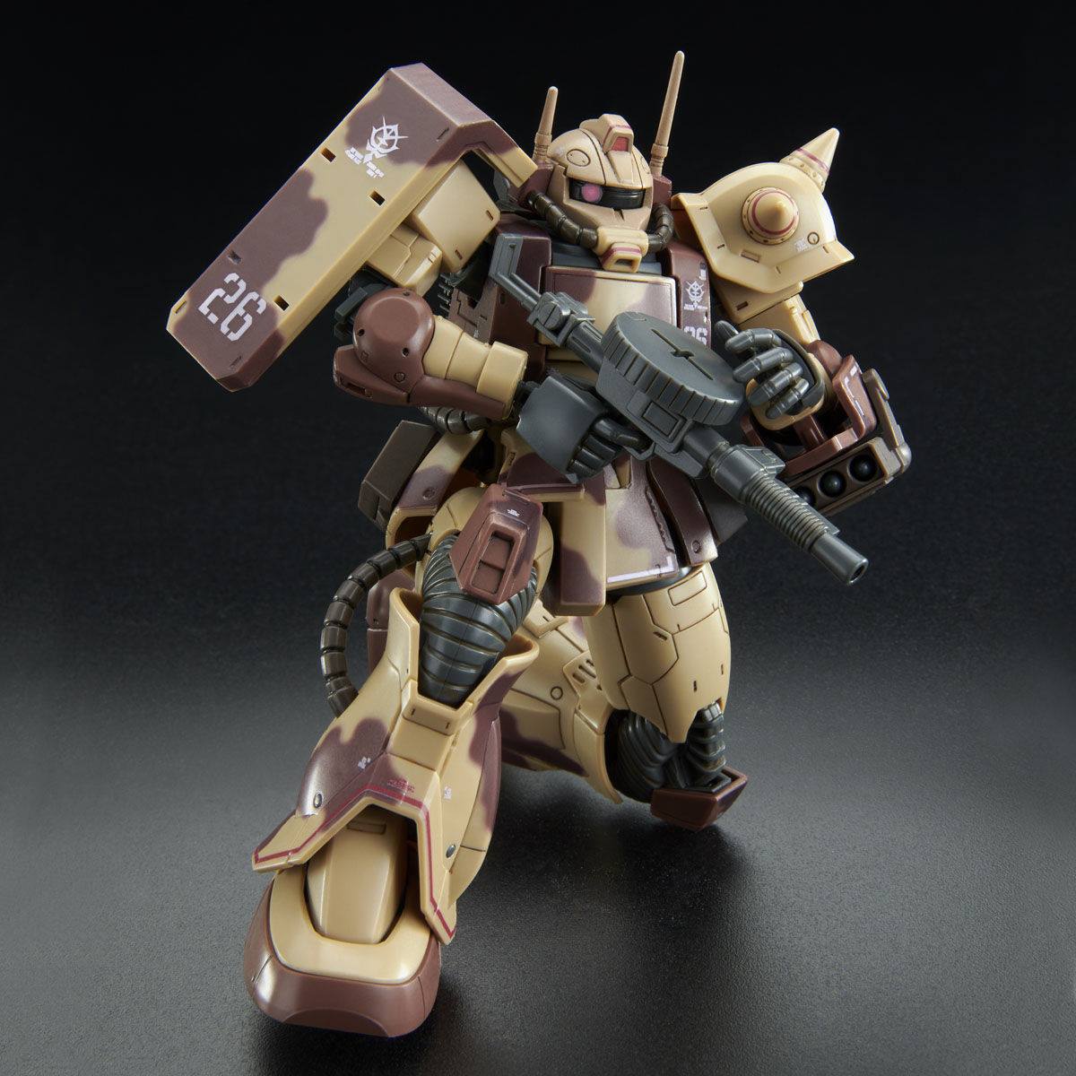 <Preorderถึง 18/6/2021>เปิดรับPreorder มัดจำ 300 บาท P-bandai HG 1/144 GTO Zaku Desert Type Double Antenna โมเดลประกอบ