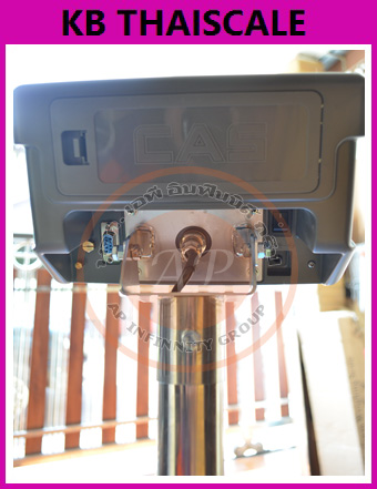 ตาชั่งดิจิตอล เครื่องชั่งดิจิตอล เครื่องชั่งตั้งพื้น 60kg ความละเอียด5g ยี่ห้อCAS รุ่น HDI-60K แท่นขนาด40x50cm.