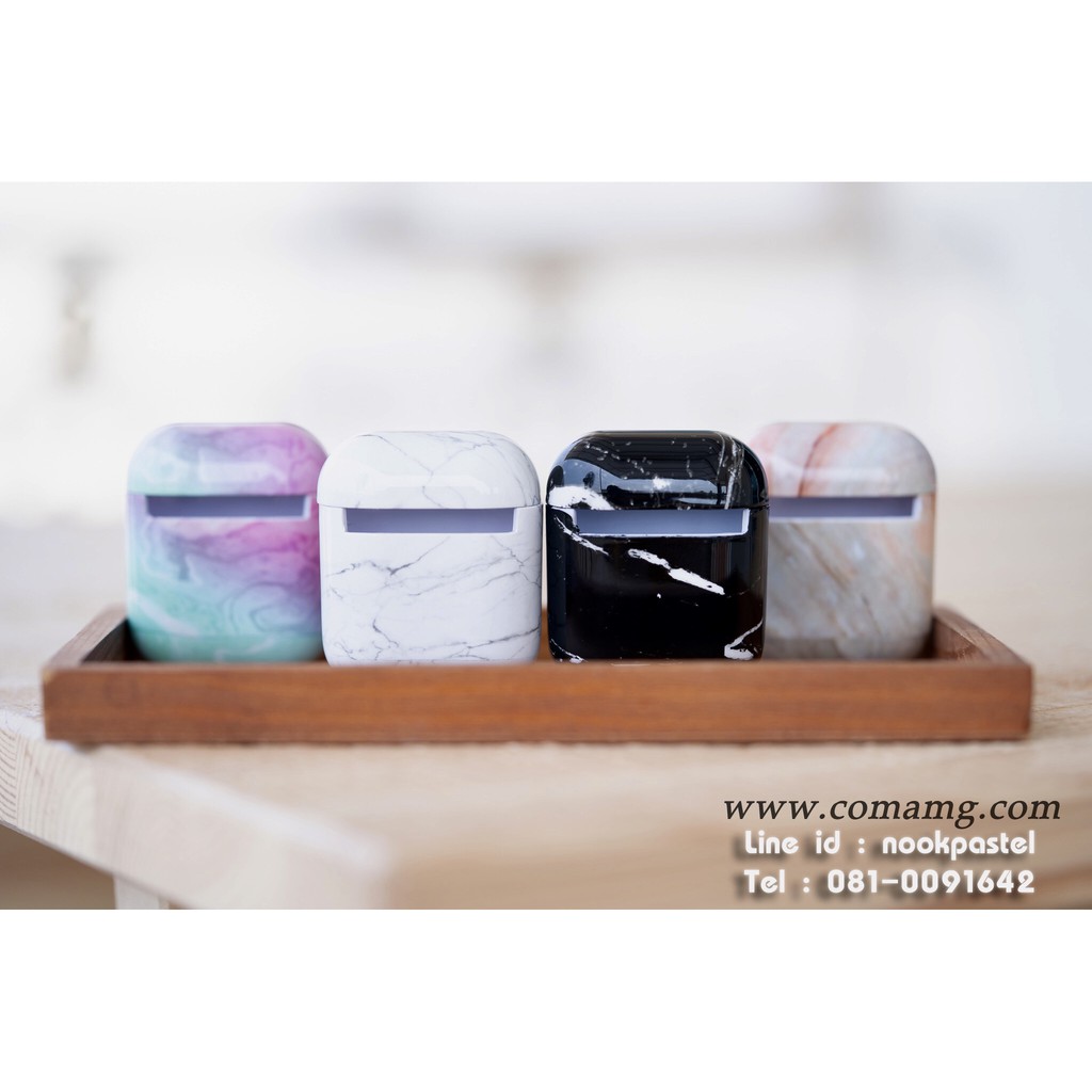 เคสAirpod เคสแอร์พอต (Air pod) ลายหินอ่อน