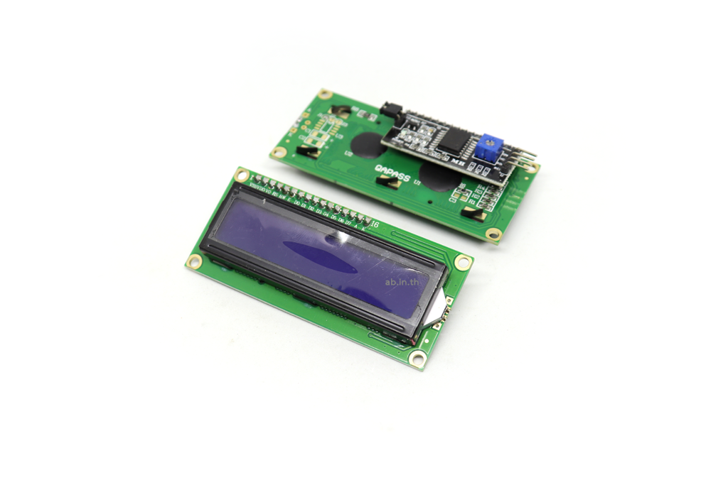 I2C/IIC 1602 LCD (Blue Screen) with backlight of the LCD screen