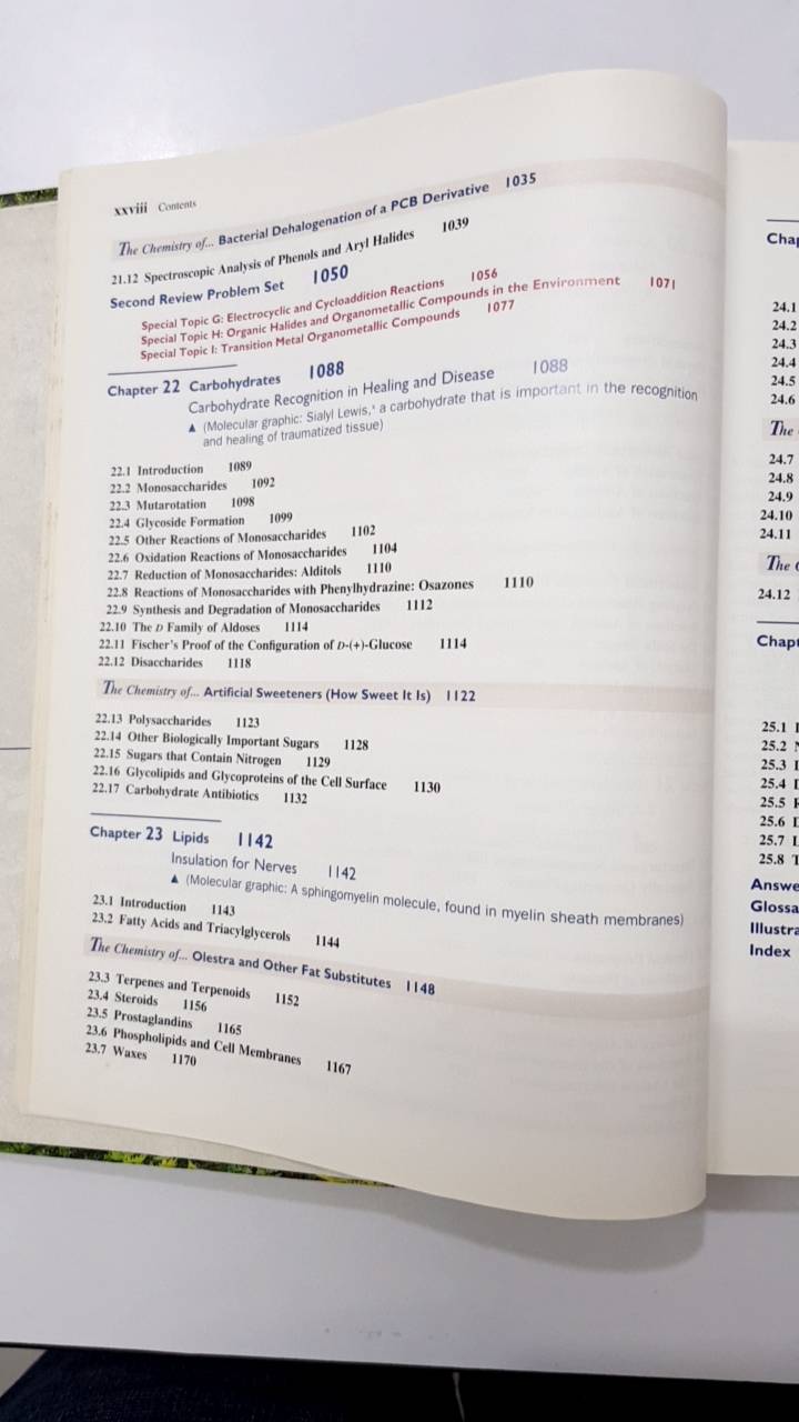 Organic Chemistry 7th Edition พร้อมเฉลย Graham Solomon, Craig Fryhle เคมีอินทรีย์ของโซโลมอนปกแข็ง (พร้อมเฉลย) + Study Guide and Solution Manual