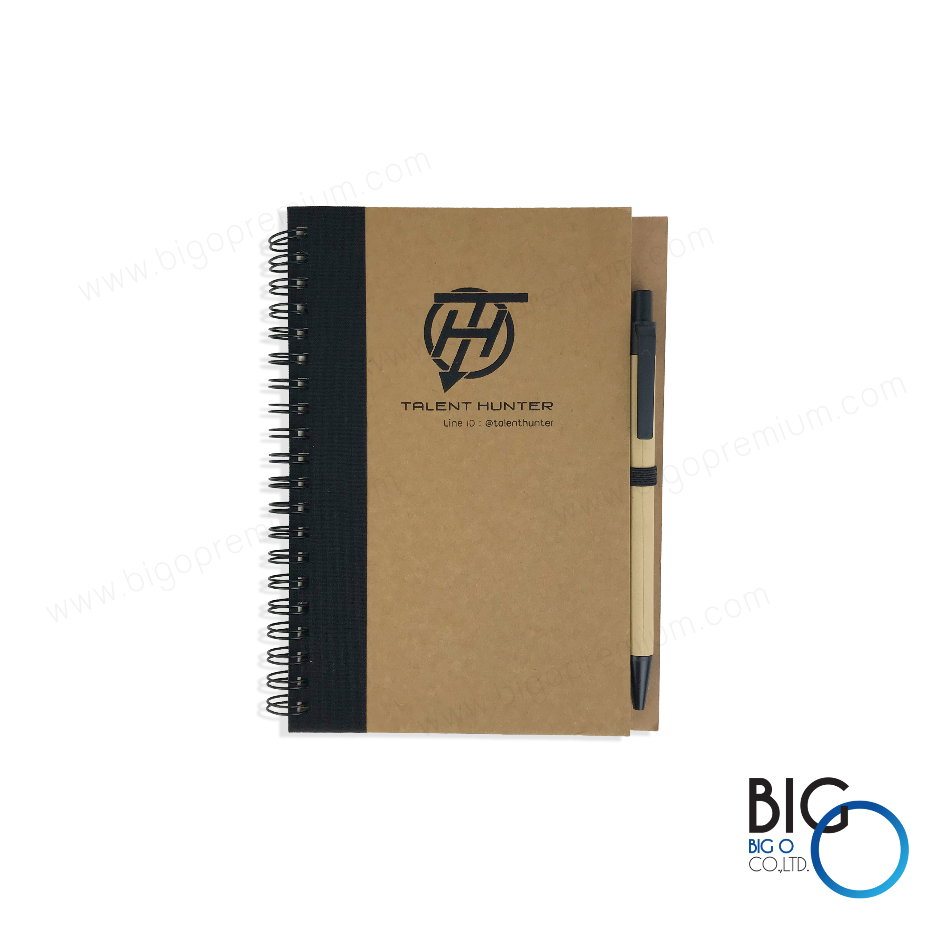 กระเป๋าสั่งทำ กระเป๋าผ้าแคนวาส+สมุดโน๊ต Talent hunter