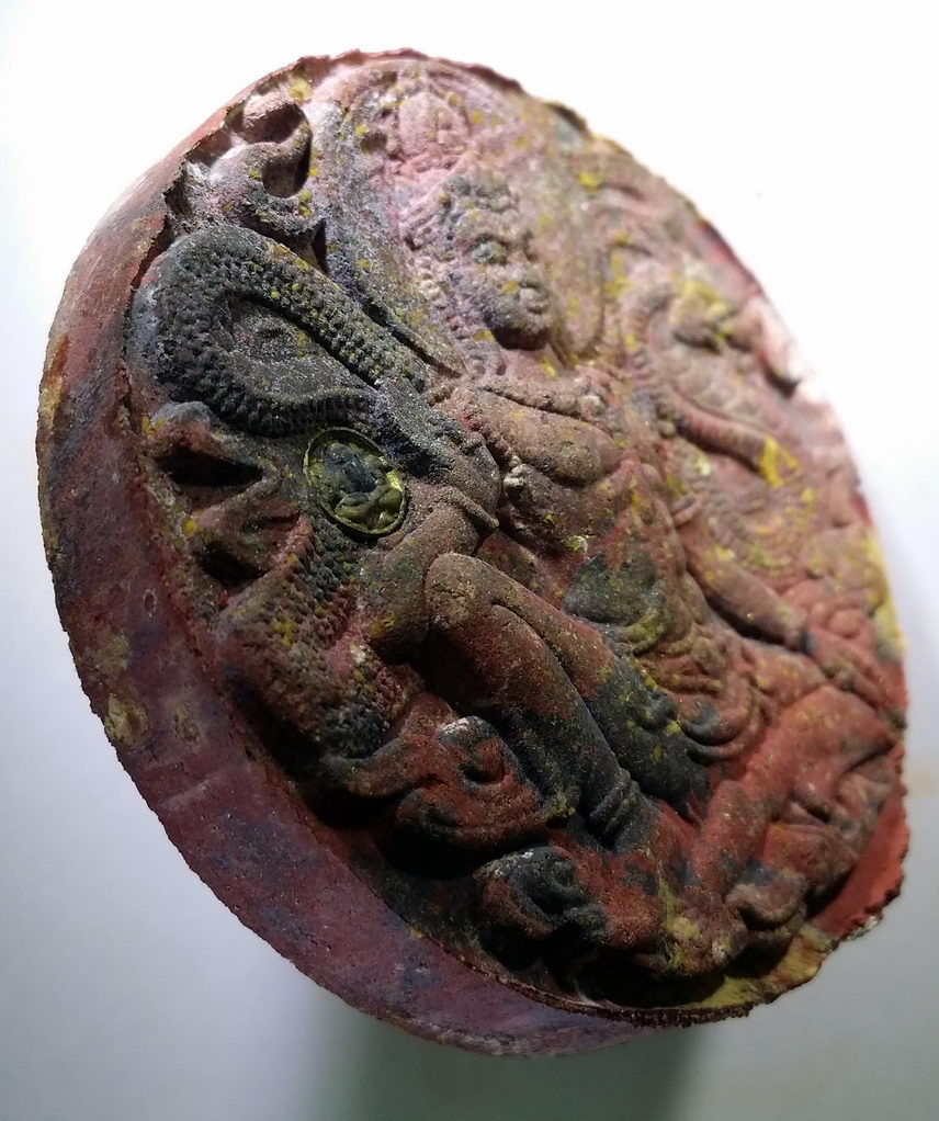 รหัสสินค้า จตุคามรามเทพ 174 พระเทวราชโพธิสัตว์จตุคามรามเทพ พระแม่ย่า จังหวัดสุโขทัย เนื้อว่านก้นครก รุ่นดวงเศรษฐีมั่งมีทรัพย์