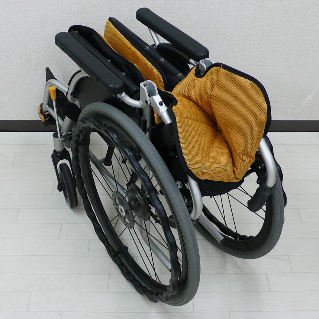 รถเข็นแบรนด์ญี่ปุ่น Matsunaga Wheelchair (車いす) รุ่น NEXT11B ดีไซน์สวย พนักพิงปรับระดับได้ ฟังก์ชั่นพื้นฐาน