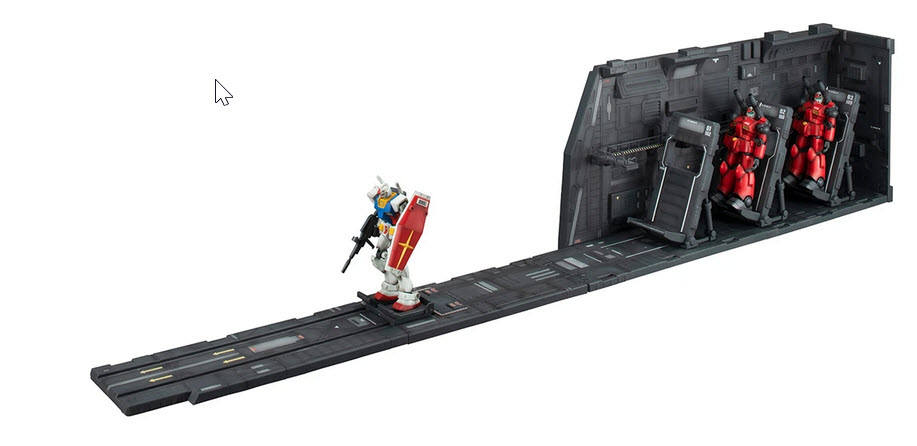 เปิดรับPreorder มัดจำ 1000 บาท Realistic Model Series Mobile Suit Gundam White Base Catapult Deck for １/144 HGUC Renewal edition【repeat】*ไม่รวมหุ่น*