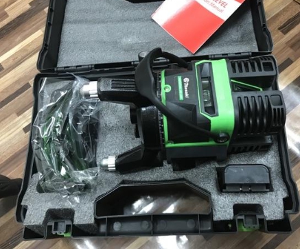 วัดระดับน้ำเลเซอร์ 5 เส้น 360 องศา รุ่น MK-5L(แสงสีเขียว) ลำแสงเลเซอร์มีความคมชัด ให้ความแม่นยำสูง ของเเท้100%สินค้า มีรับประกัน 6เดือน