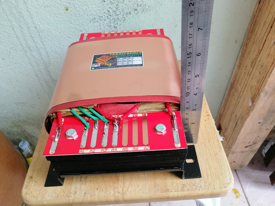 หม้อแปลง 60-0-60 2600VA