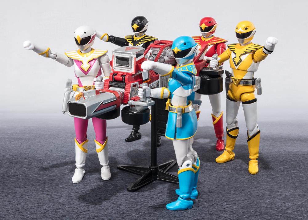 <Preorderภึง 15/10/2023>เปิดรับPreorder มัดจำ 300 บาท SHODO SUPER CHOUJIN SENTAI JETMAN W/O RAMUNE