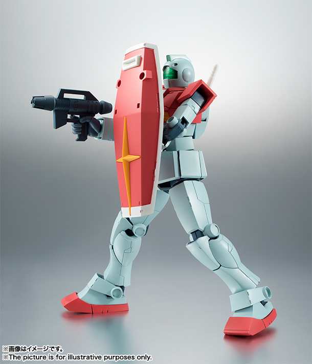กันดั้ม Bandai The Robot Spirits <SIDE MS> R-209 RGM-79 GM Ver. A.N.I.M.E.