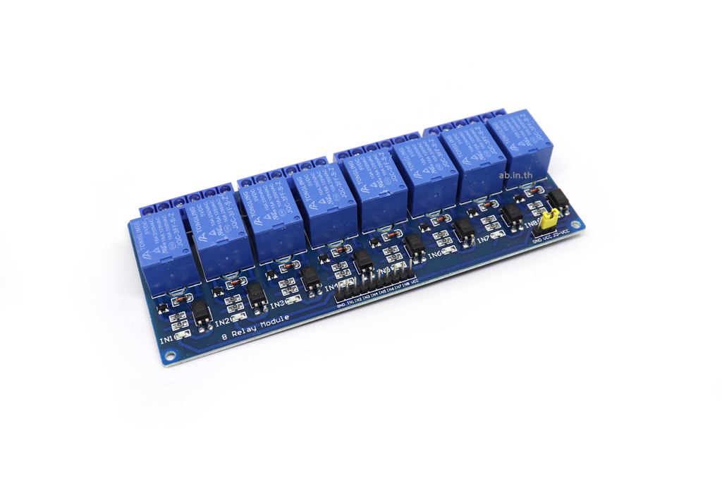 Module รีเลย์ relay 5V 8 Chanel 250V/10A Active LOW