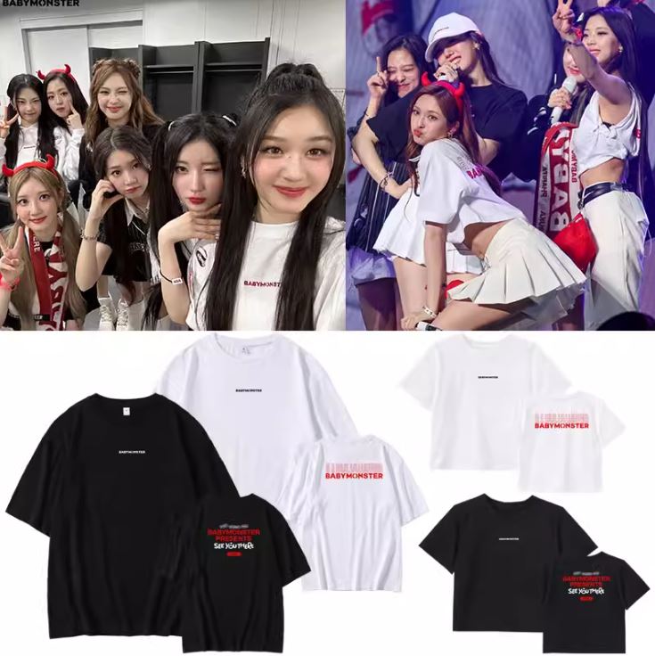 เสื้อยืด BABYMONSTER : BABYMONSTER PRESENTS [SEE YOU THERE]