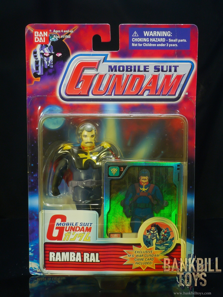 กันดั้ม Bandai America Mobile Suit Gundam Figure Ramba Ral