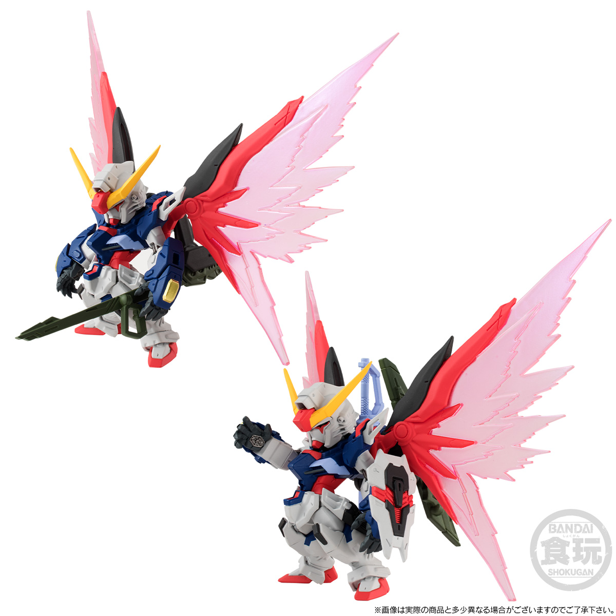 กันดั้ม Bandai Premium Bandai Candy Toy Online Shop Limited FW Gundam Converge Mobile Suit Gundam Seed Destiny Set of 3
