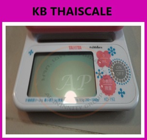 ตาชั่งดิจิตอล เครื่องชั่งดิจิตอล เครื่องชั่งอาหาร ระบบดิจิตอล รุ่น KD-192 ยี่ห้อ TANITA ประเทศญี่ปุ่น คุณภาพดี รับประกันนาน2ปี