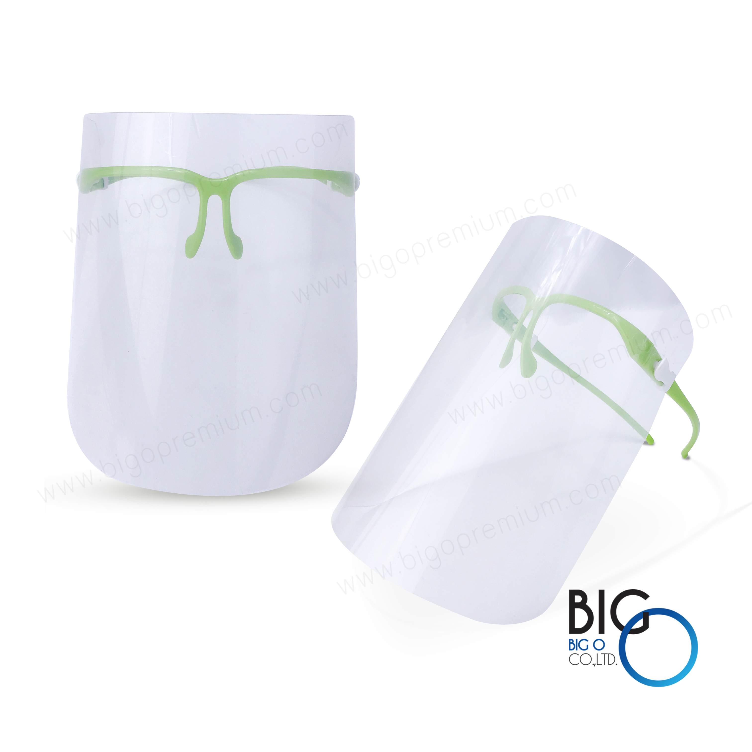 Safety Face Shield หน้ากากป้องกันใบหน้าแบบแว่นสี