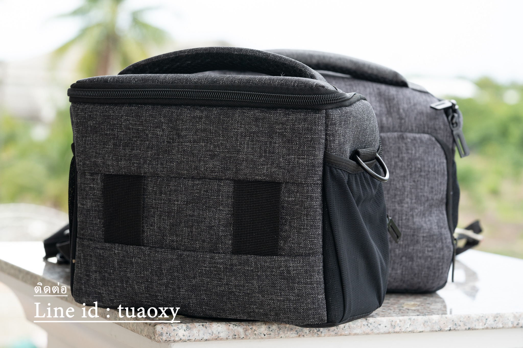กระเป๋าสะพายไหล่ ใส่กล้องดิจิตอล ผ้าไนล่อน