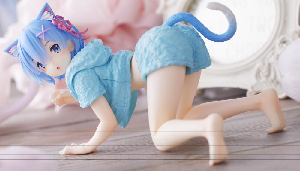 (Preorder ถึงวันที่ 8/6/2023) เปิดรับPreorder มีค่ามัดจำ 100 บาท51643200 Desktop Cute Figure Rem (Cat Roomwear Ver.)
