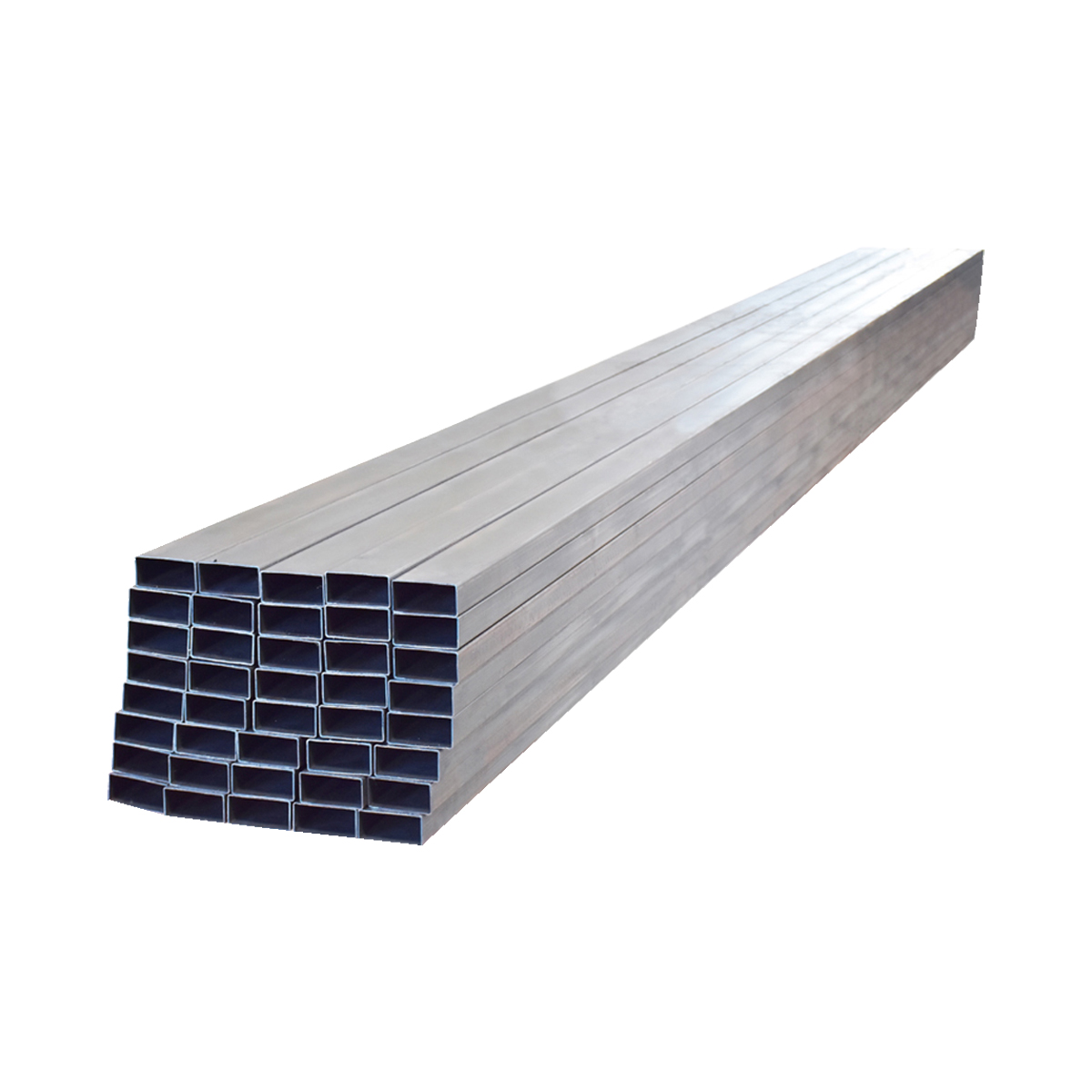 เหล็กกล่องแบน 4"x2"x1.2 มม. ชุปซิงค์