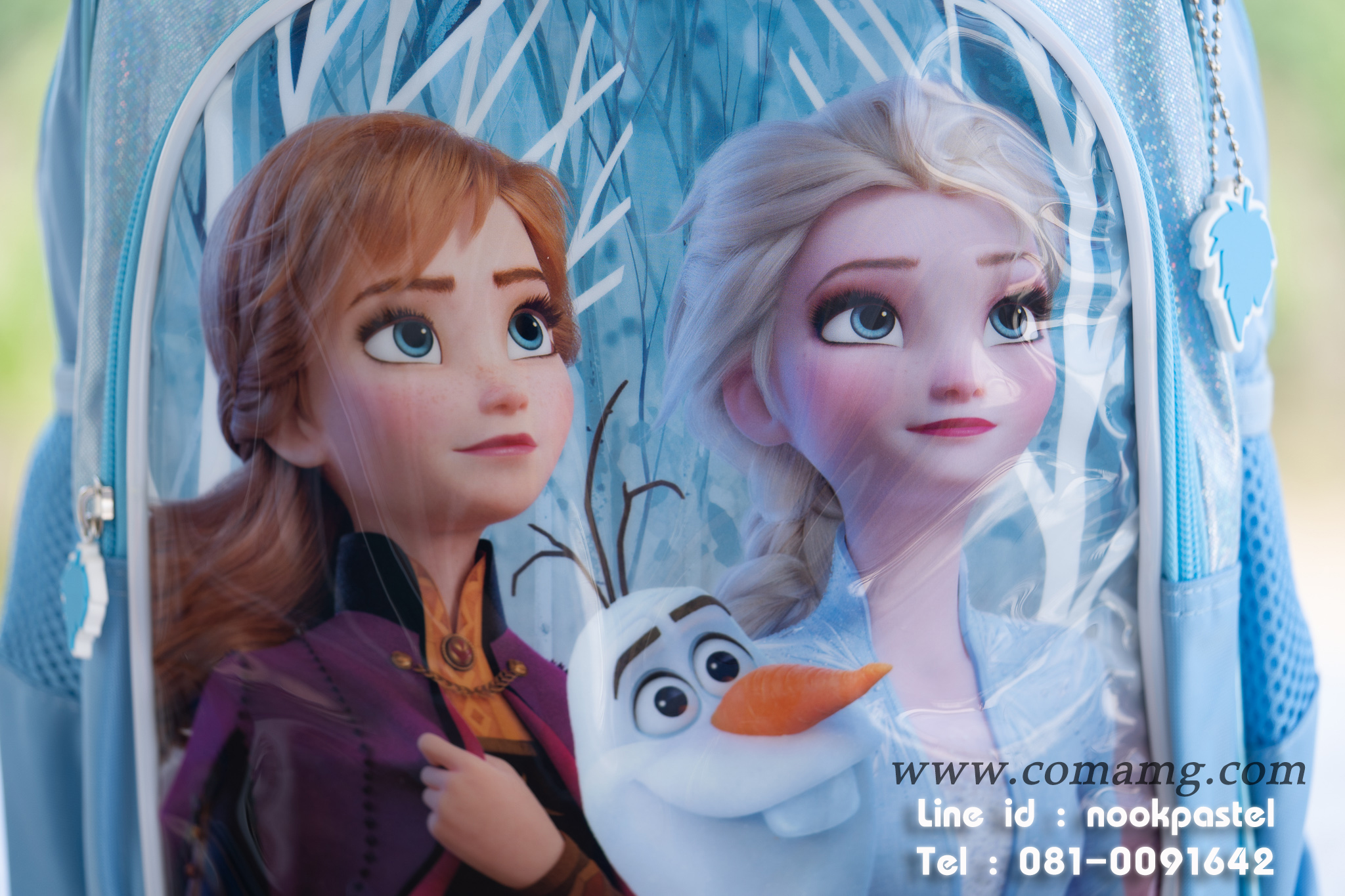 กระเป๋าเป้เอลซ่าอันนา (Frozen) มีไฟ ลิขสิทธิ์แท้ 14นิ้ว