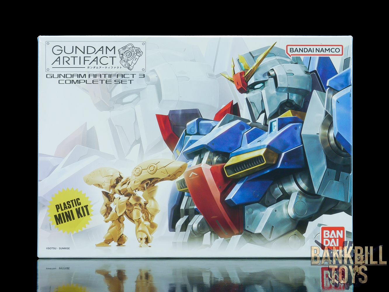 กันดั้ม Bandai Candy Toy Gundam Artifact 3rd Complete Set Box [5 Packs]