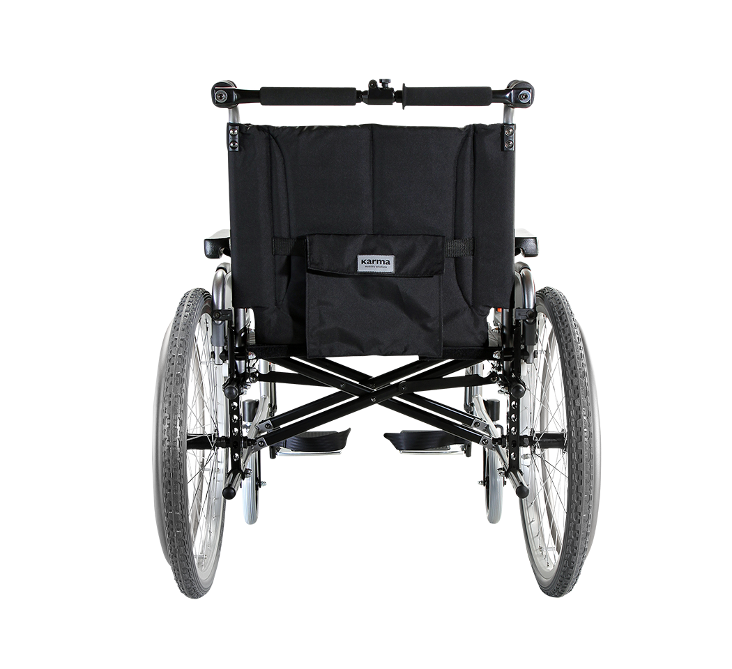 รถเข็นอลูมินัมอัลลอยด์คาร์ม่า ไซร์ใหญ่พิเศษ Karma รุ่น Flexx HD (KM-8022) เบาะกว้างพิเศษ 22 นิ้ว รองรับน้ำหนักสูงสุด 170 กิโลกรัม เหมาะสำหรับ คนมีรูปร่างใหญ่, คนที่มีน้ำหนักมาก, คนไซร์ฝรั่ง สูง ใหญ่ ของแท้ รับประกันศูนย์ไทย 5 ปี