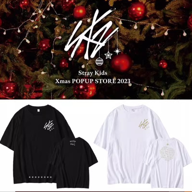 เสื้อยืด Stray Kids : Xmas POPUP STORE 2023