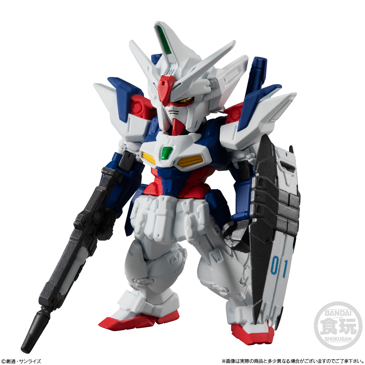 กันดั้ม Bandai Candy Toy FW Gundam Converge #18 No.229 OZX-GU01A Gundam Geminass 01