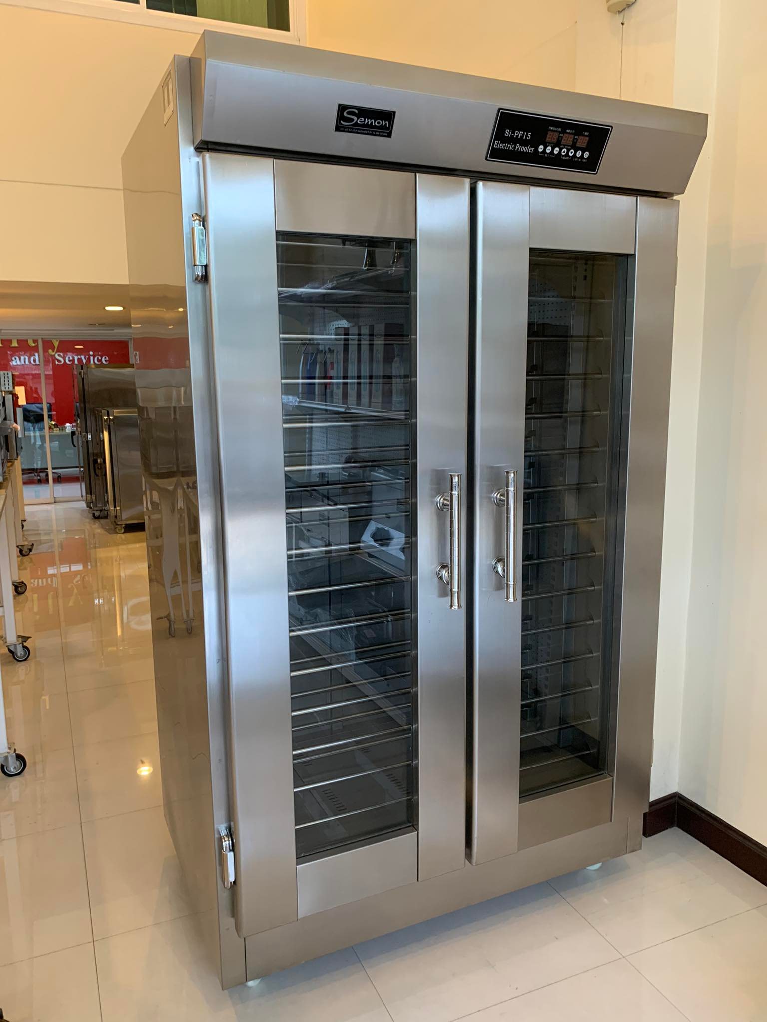 ตู้หมักแป้ง 30 ถาด บอดี้สแตนเลส Si-PF30