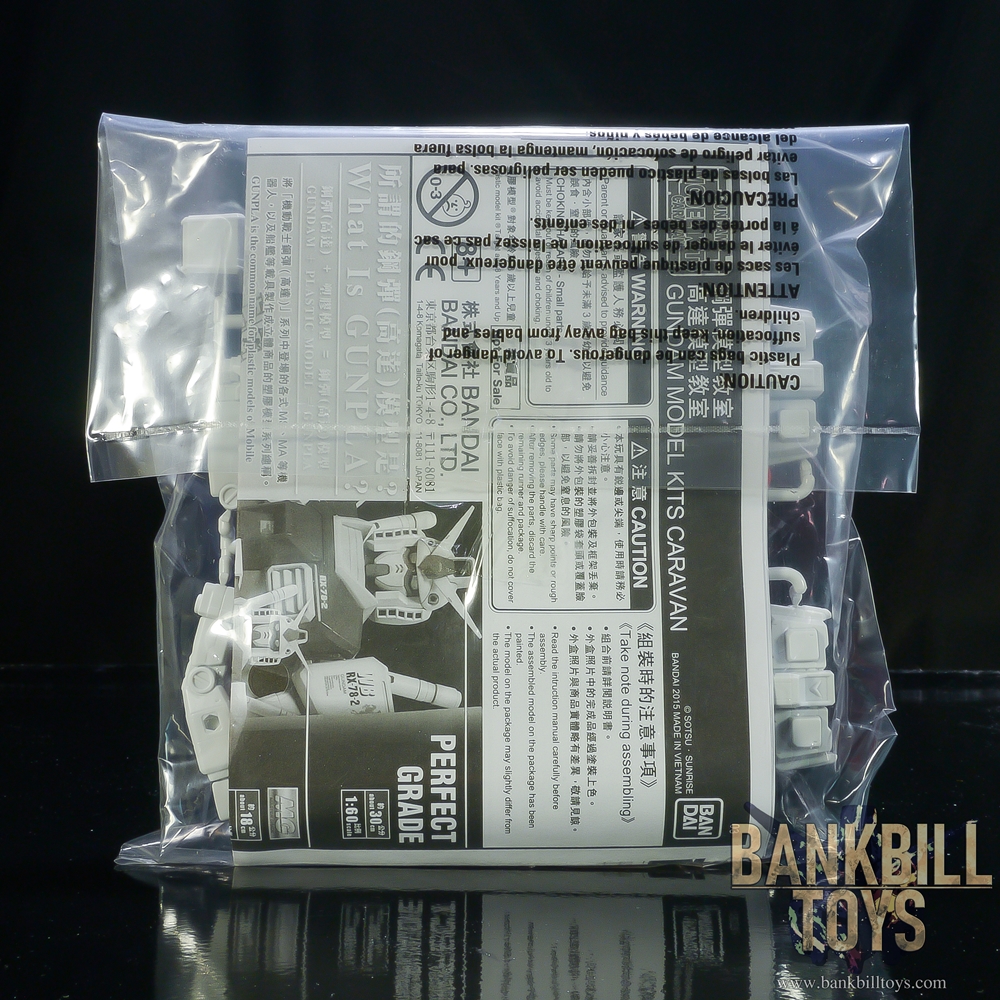 กันดั้ม Bandai Gunpla Gundam Model Kits Caravan Non Grade NG 1/144 RX-78-2 Gundam