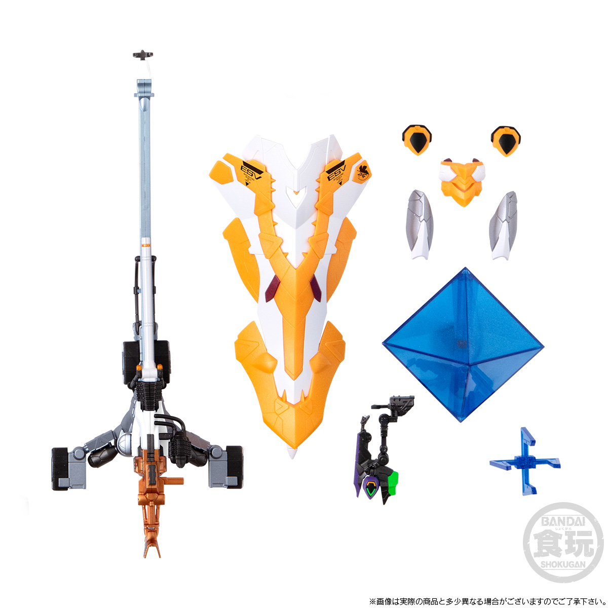 <Preorderภึง 14/12/2024>เปิดรับPreorder มัดจำ 400บาท EVA-FRAME-DX: EVANGELION NEW THEATRICAL EDITION OPERATION YASHIMA SET (METALIC VER.) W/O GUM