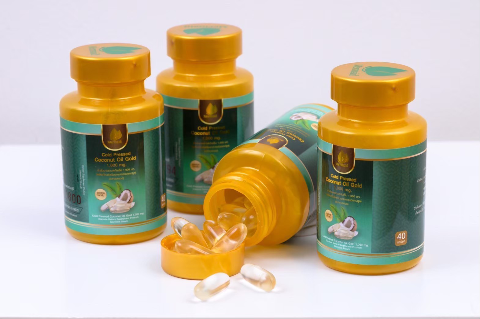 Coconutoilgold mermaid เพื่อสุขภาพ