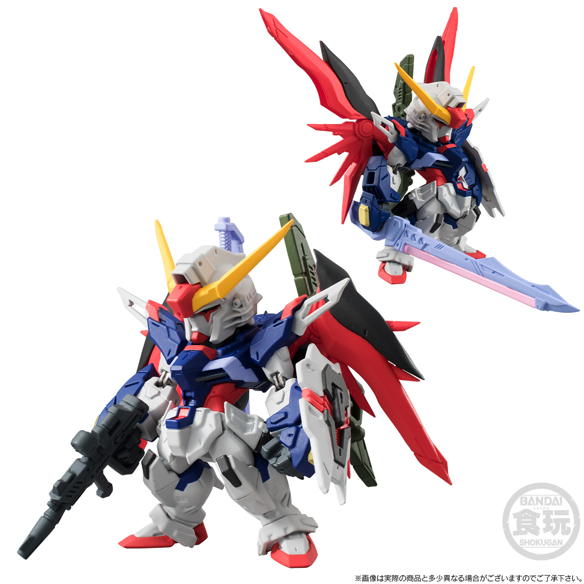 กันดั้ม Bandai Premium Bandai Candy Toy Online Shop Limited FW Gundam Converge Mobile Suit Gundam Seed Destiny Set of 3