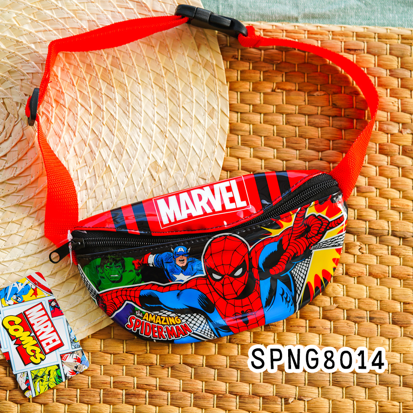 กระเป๋าคาดอกเด็ก กระเป๋าคาดเอวเด็ก กระเป๋าเด็ก รุ่นหนังแก้ว ลิขสิทธิ์แท้ คาดอก คาดเอว มีหลายลาย