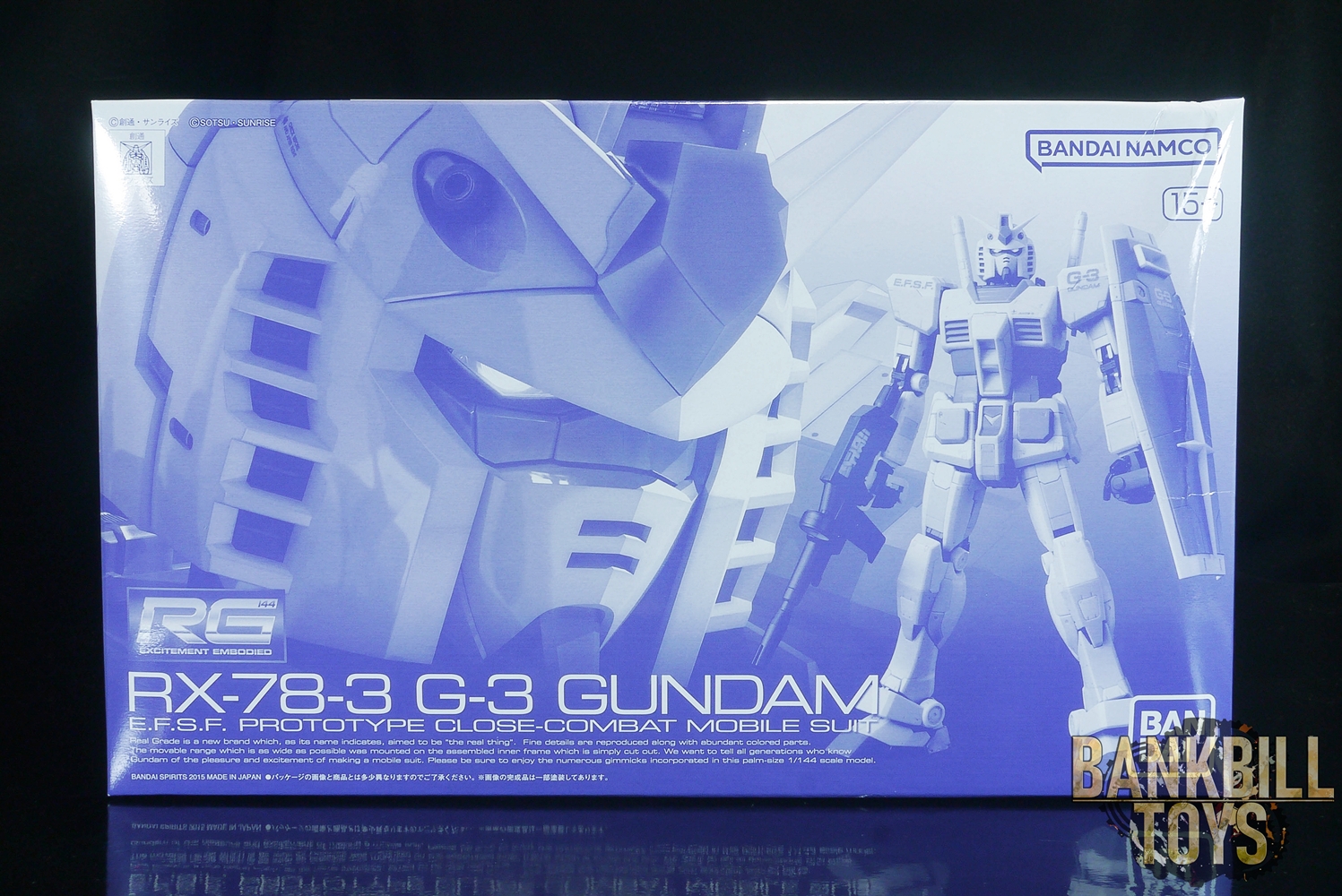 กันดั้ม Bandai Spirits Gunpla Premium Bandai Hobby Online Shop Limited RG 1/144 RX-78-3 G-3 Gundam