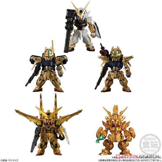เปิดรับPreorder มัดจำ 250 บาท FW GUNDAM CONVERGE GOLD EDITION W/O GUM โมเดลสำเร็จ แบบ8กล่อง(ได้ครบ 5แบบ +3ตัวซ้ำ)