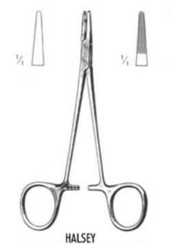 Needle Holder Hasey 12.5 cm. Serrated (5” มีฟัน)