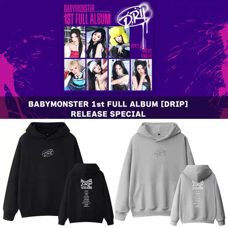 เสื้อกันหนาว BABYMONSTER : 1st FULL ALBUM [DRIP]