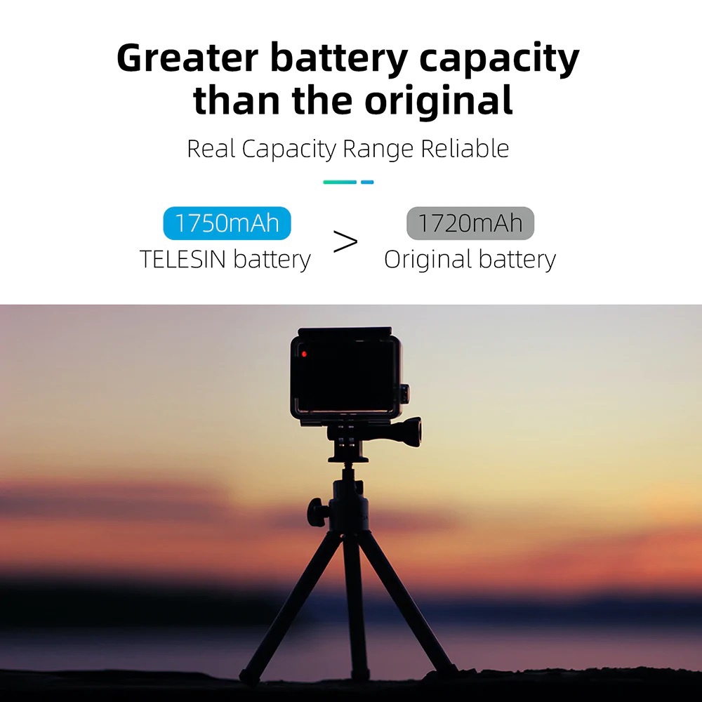 GoPro 11 / 10 / 9 Telesin Battery แบตเตอรี่ โกโปร 11 / 10 / 9 แบตกล้อง แบต โกโปร Battery อุปกรณ์เสริมโกโปร