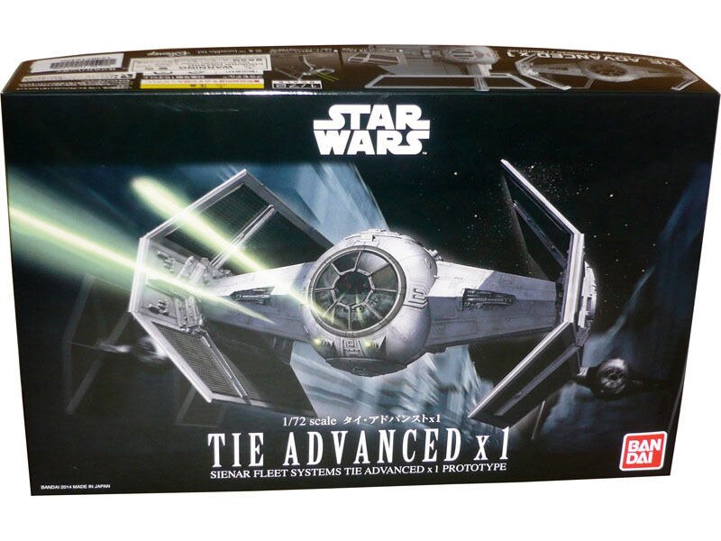 [STARWARS] 1/72 TIE ADVANCED x 1