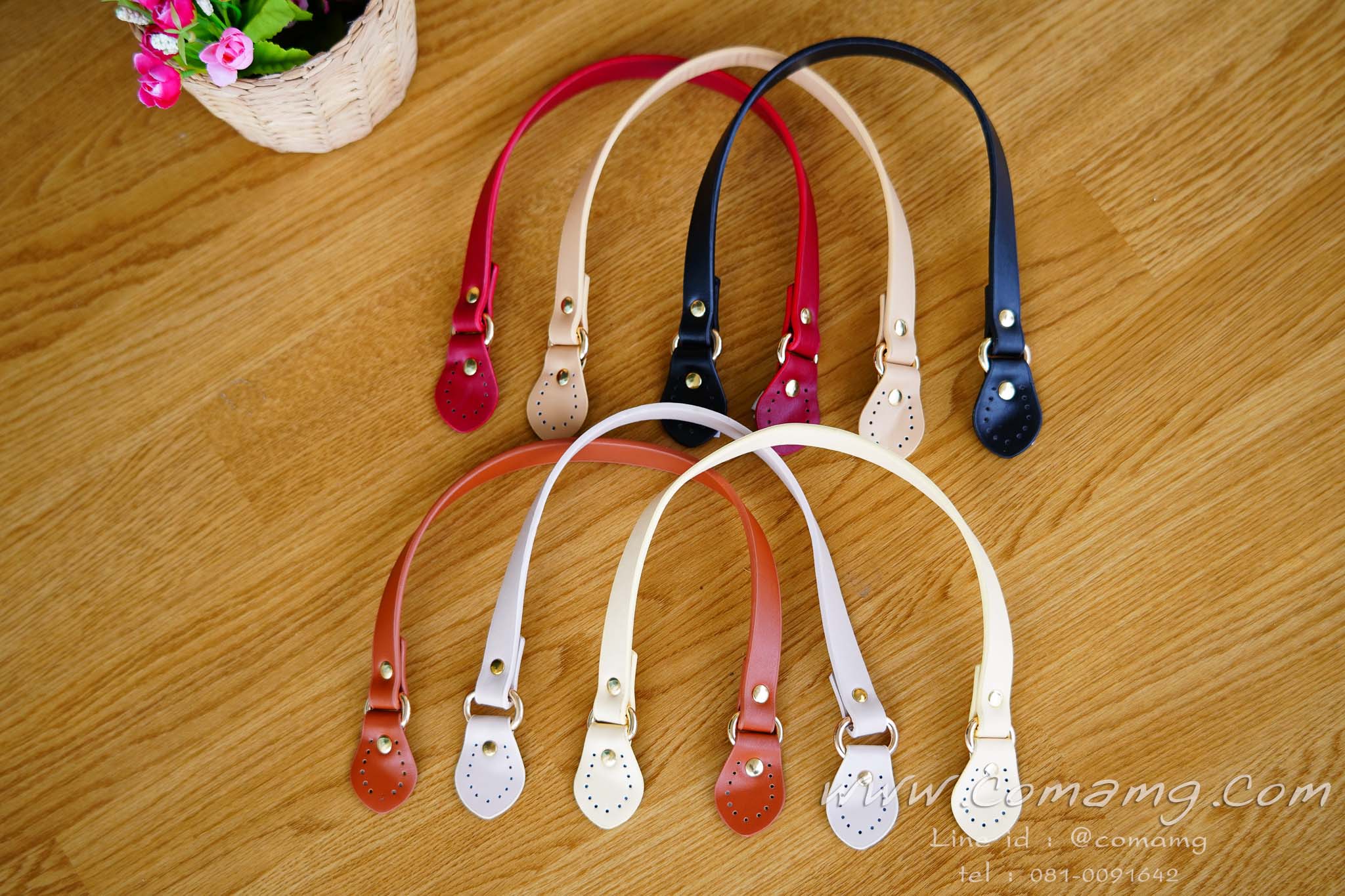 สายกระเป๋า หูกระเป๋า DIY รุ่นหูปลายแหลม