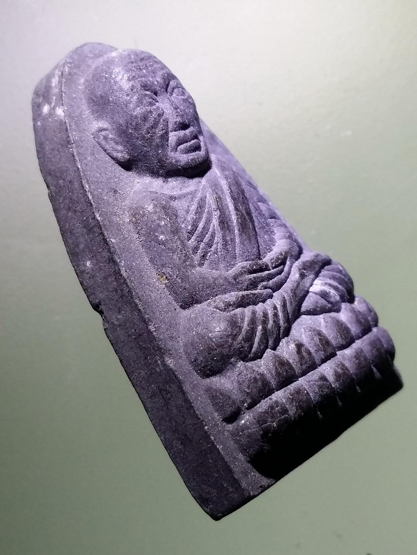 รหัสสินค้า หลวงปู่ทวด วัดต่างๆ 571 หลวงปู่ทวด หลังยันต์นะ หลวงปู่ทิม วัดพระขาว จังหวัดอยุธยา สร้างปี 2519