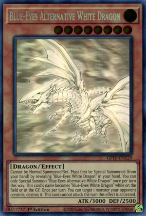 HC01-JP008 Blue-Eyes Alternative White Dragon [SCR]