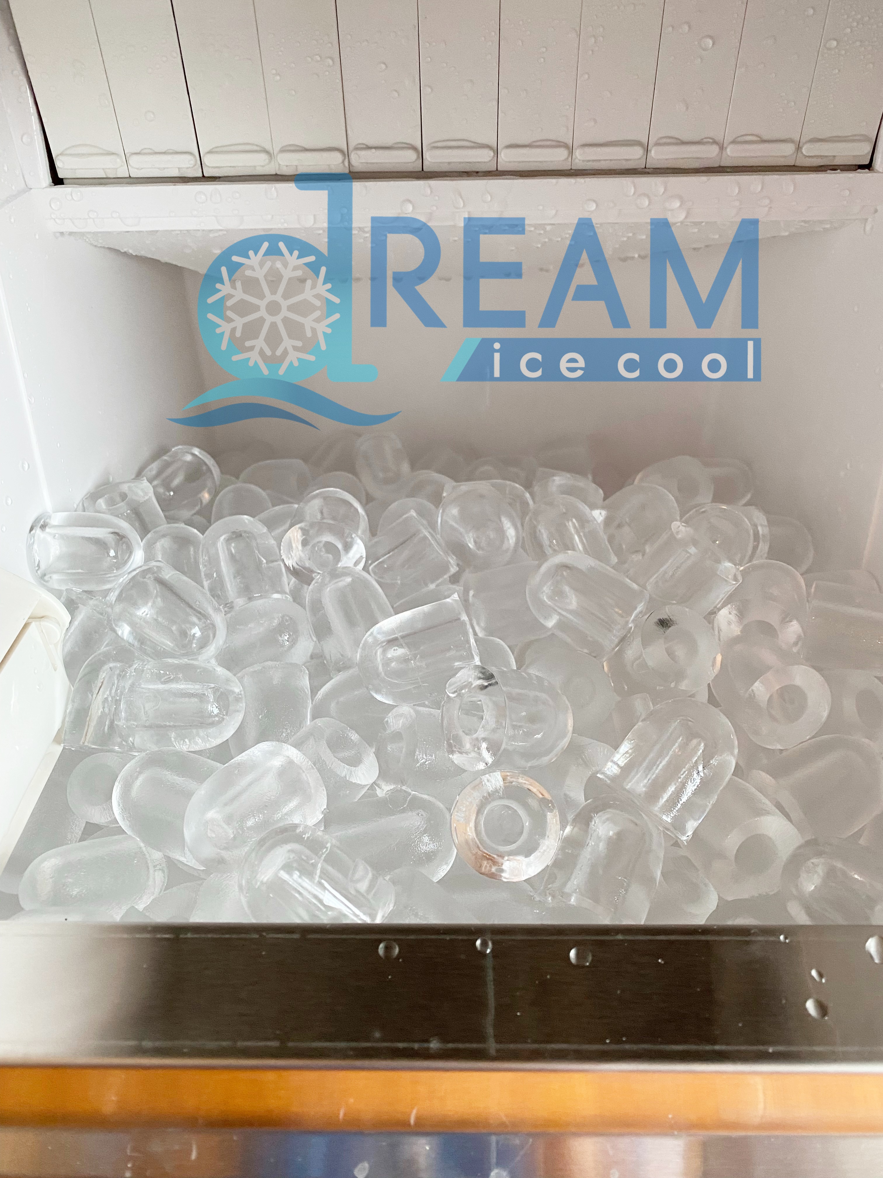 เครื่องทำน้ำเเข็งหลอด 35โล หัวกระสุน รุ่นพิเศษ ผลิตอัตโนมัติ