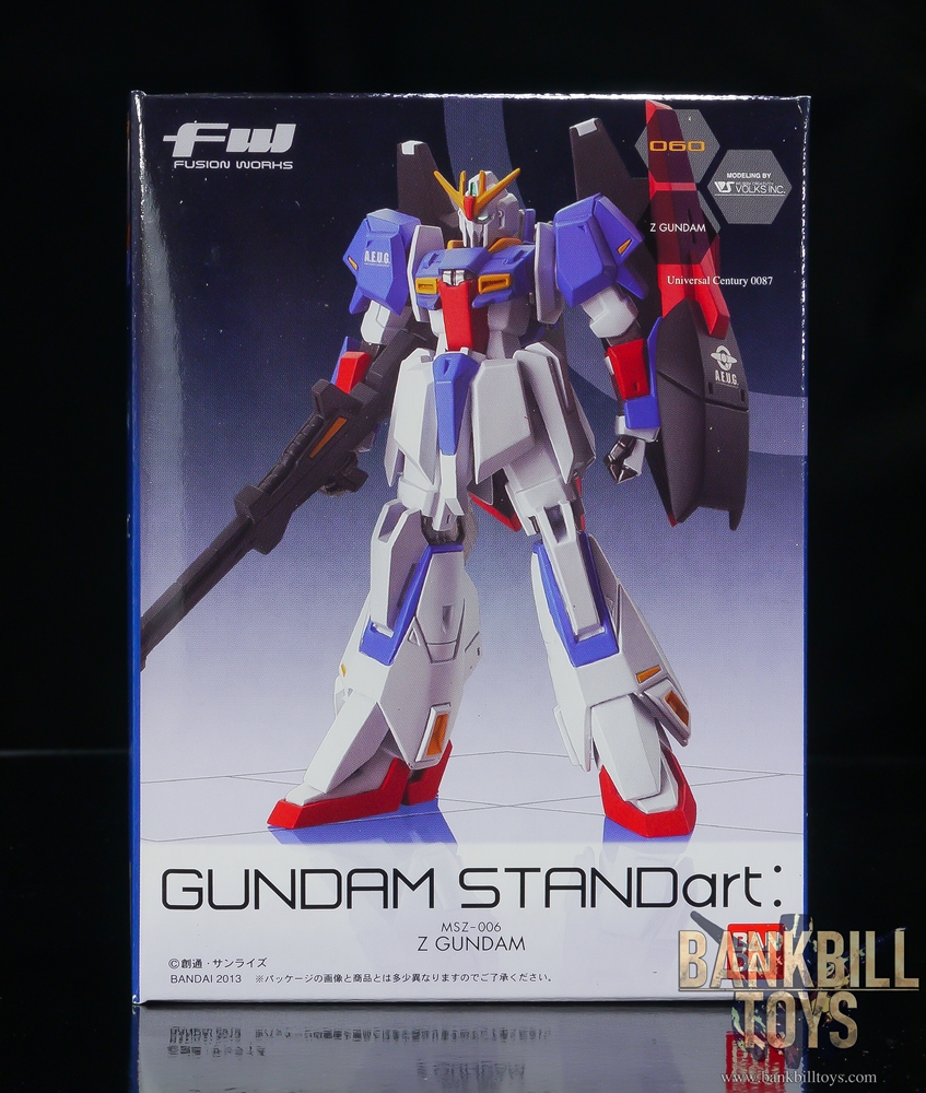 กันดั้ม Bandai Candy Toy FW Gundam STANDart: 16 No.060 MSZ-006 Zeta Gundam