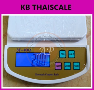 ตาชั่ง เครื่องชั่งดิจิตอล ตาชั่งดิจิตอล เครื่องชั่งอาหาร เครื่องชั่งน้ำหนัก Digital balance scale 1kg ความละเอียด 0.1g SF-400A สินค้าเกรด A