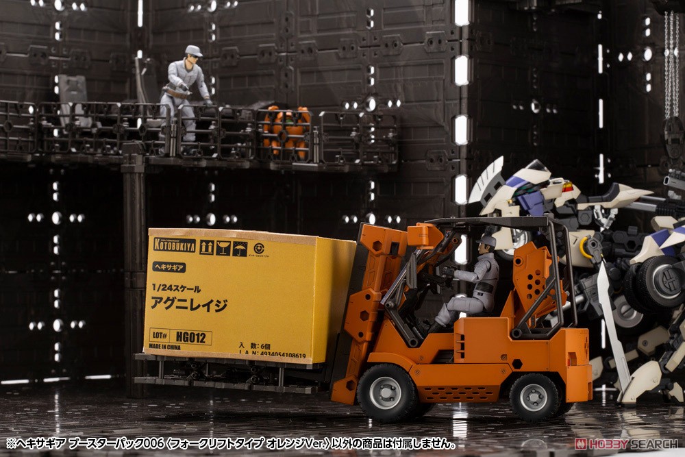 (Preorderปิดรับวันที่ 4/7/2022 )เปิดรับPreorder มัดจำ 400บาท Hexa Gear Booster Pack 006 Forklift Type Orange Ver. (Plastic model)