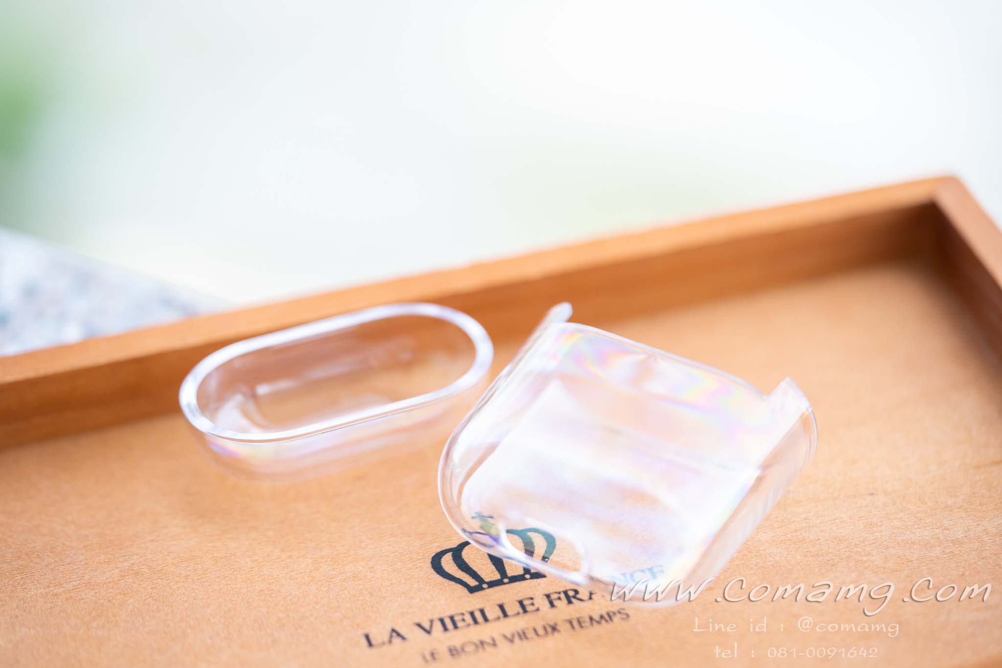 เคสแอร์พอตใส (case airpods 1/2 )